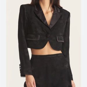 Zubin cropped blazer from Love Shack Fancy, new with tags